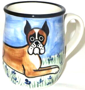 Boxer Cropped -Deluxe Mug - Click Image to Close